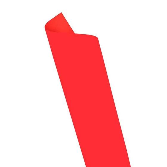 Imagem de 10 placas eva liso color 40cmx48cm vermelho fogo - leoarte