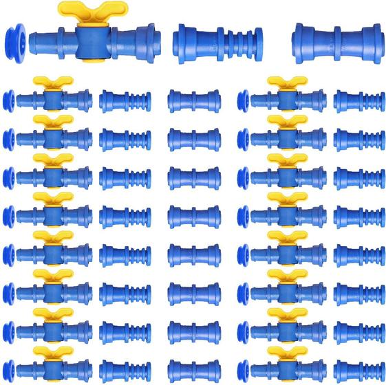 Imagem de 10 Registro Inicial 16mm + Chula + União + Final de Linha