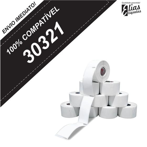 10 Rolos Etiqueta 30321 - Para Impressora Dymo 450 Menor preço em 10 Rolos Etiqueta 30321 - Para Impressora Dymo 450