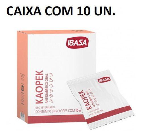 Imagem de 10 Sachês Kaopek Antidiarreico Oral 10g Ibasa Envio Imediato