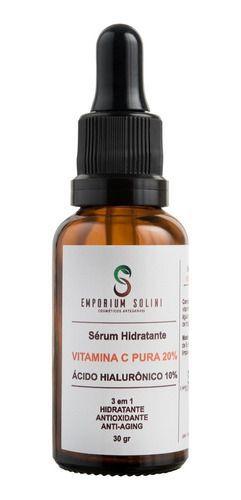 Imagem de 10 Serum Vitamina C Pura 20% Com Acido Hialuronico 10%