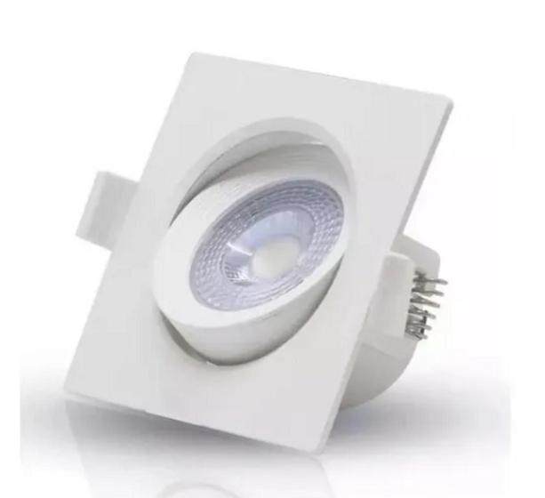 Imagem de 10 Spots Led Embutir Mr16 4,5w Luz Branco-frio Bivolt Intral