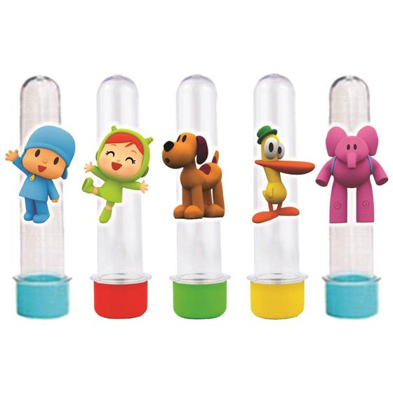 Imagem de 10 tubetes Pocoyo (colorido)