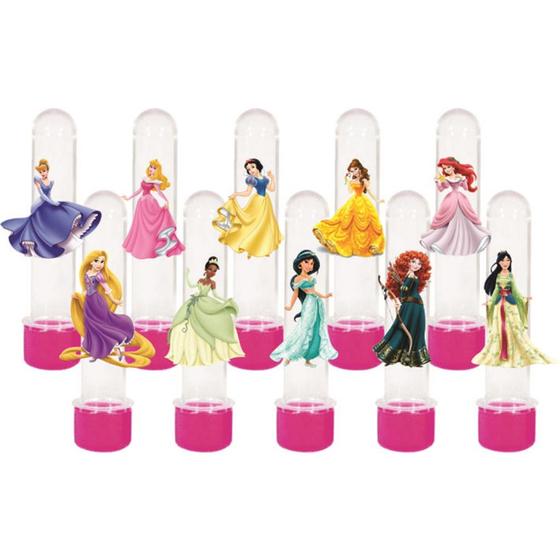 Imagem de 10 Tubetes Princesas - Envio Imediato