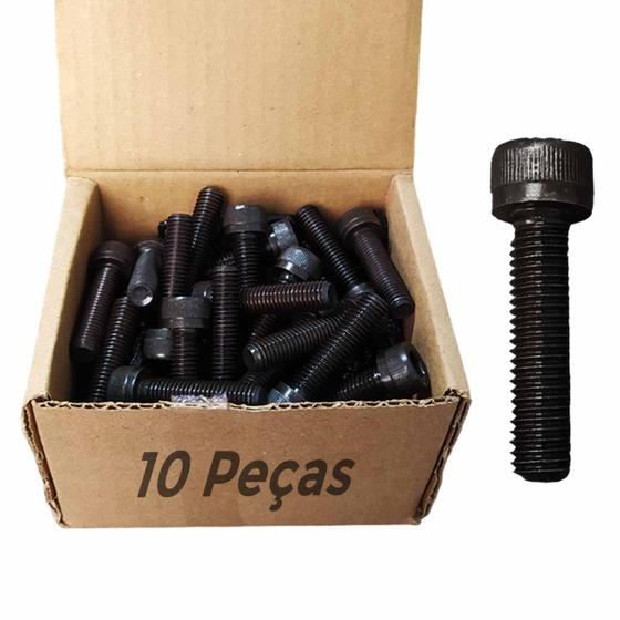 Imagem de 10 Un Parafuso Allen 12.9 Aço 1/2 x 3/4 Fio 13 Pol UNC