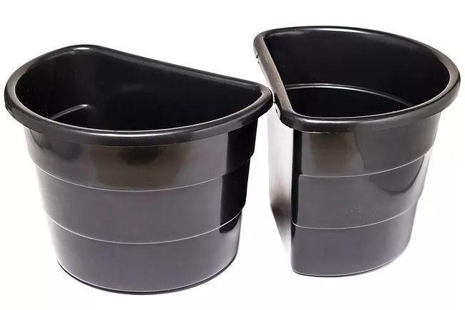 Imagem de 10 Vaso De Flor Planta Para Parede Arandela Jardim Vertical - Cor Preto