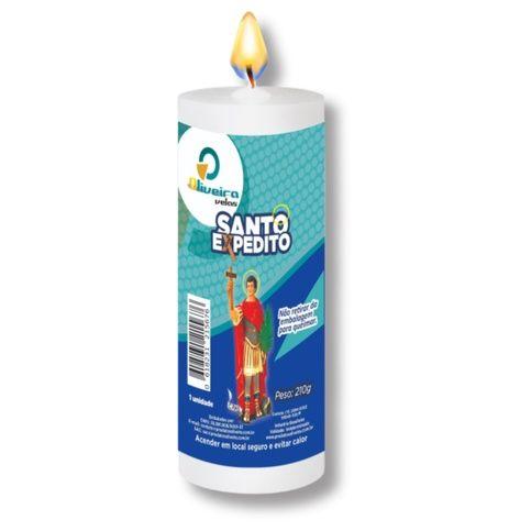 10 Velas 7 Dias ( Votivas)Santo Expedito 210gr 100% Parafina Pura