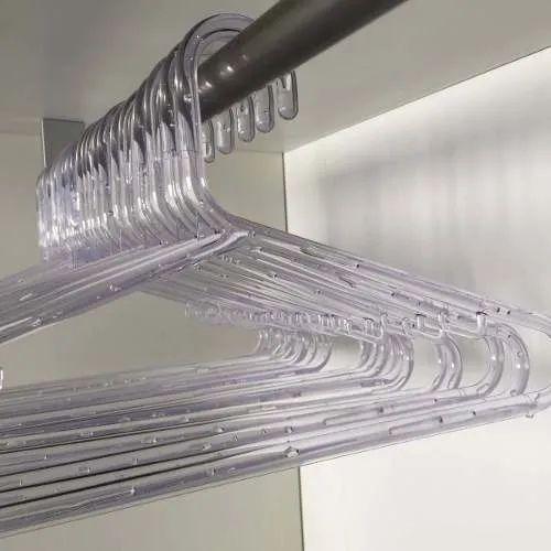 100 Cabides 8mm Acrílico Cristal Loja Casa Presente Menor preço em 100 Cabides 8mm Acrílico Cristal Loja Casa Presente