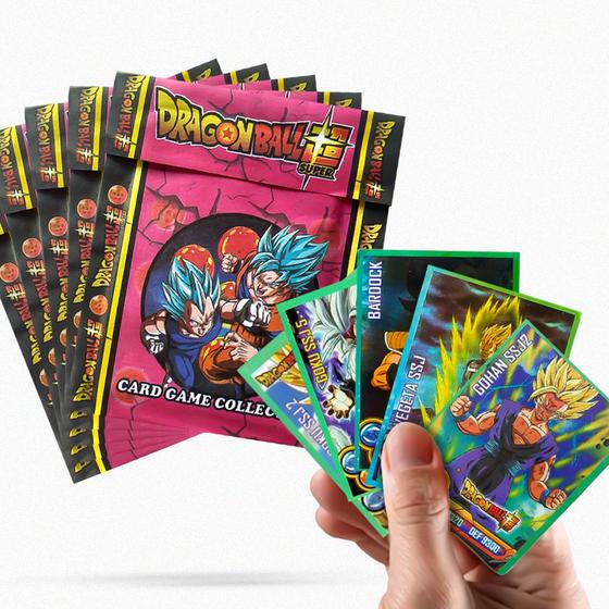 Imagem de 100 Cards/Figurinhas Dragon Ball - 25 Pacotes atacado