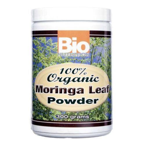 Imagem de 100% folha de moringa em pó 300 gramas da Bio Nutrition Inc (pacote com 4)