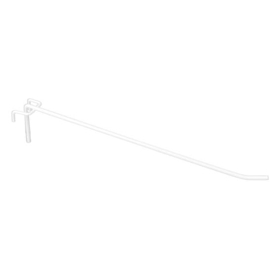 Imagem de 100 Gancho Para Tela 0,25cm - Arame 4mm Branco