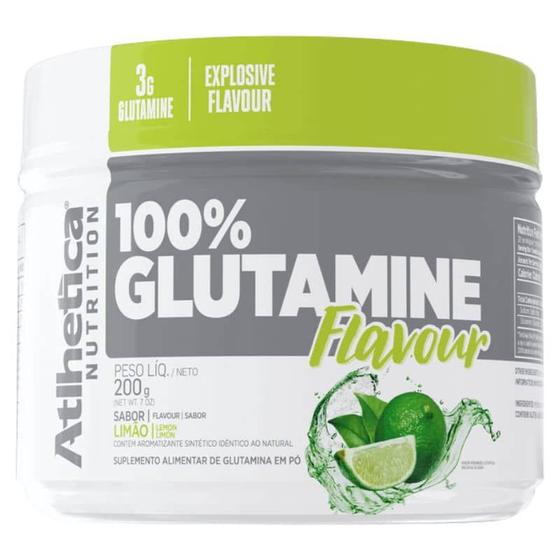 Imagem de 100% Glutamina Flavour (200g)  Atlhetica Nutrition