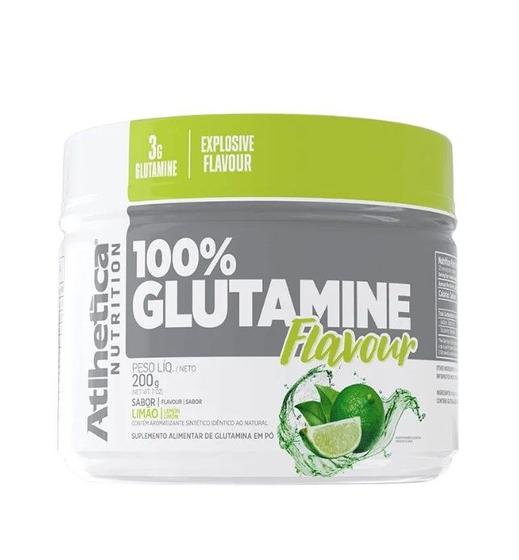 Imagem de 100% Glutamine Flavour (200g) - Sabor: Limão