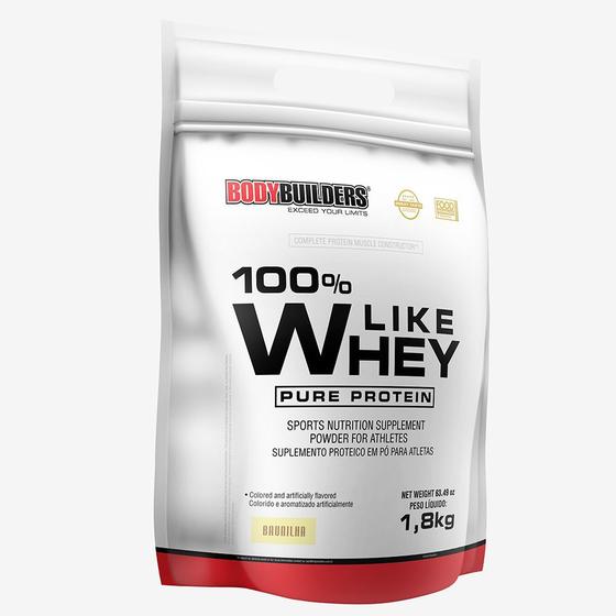 100% Like Whey Pure Protein Refil 1,8kg - Bodybuilders Menor preço em 100% Like Whey Pure Protein Refil 1,8kg - Bodybuilders