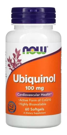 100%ORIGINAL Suplemento em softgels NOW Foods Ubiquinol 60 un Menor preço em 100%ORIGINAL Suplemento em softgels NOW Foods Ubiquinol 60 un