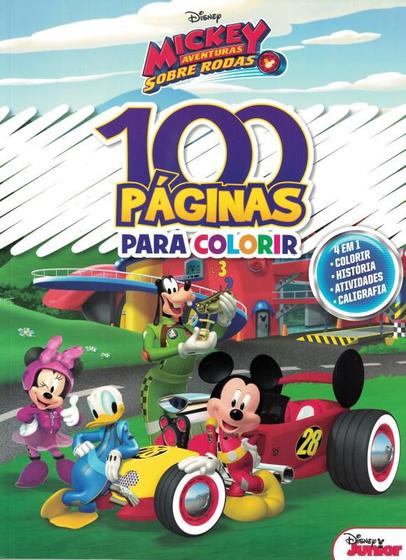 Imagem de 100 paginas para colorir - mickey