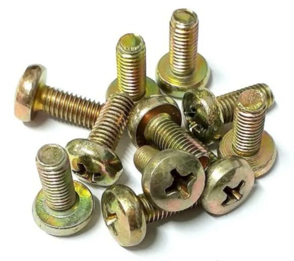 100 Pç Parafuso Máquina Cabeça Panela Phillips M5 5mm x 12mm Menor preço em 100 Pç Parafuso Máquina Cabeça Panela Phillips M5 5mm x 12mm