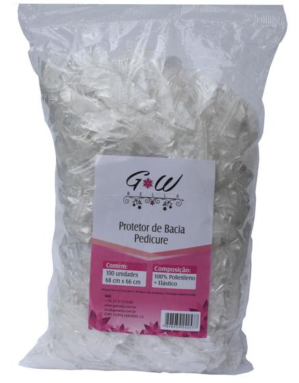 Imagem de 100 protetor de bacia pedicure med. 68cmx66cm g