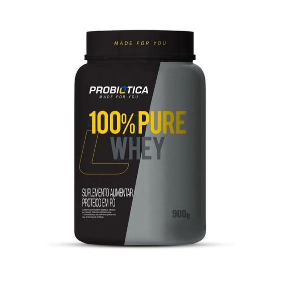 100% Pure Whey (900g) - Nova Fórmula - Sabor Chocolate - Probiótica Menor preço em 100% Pure Whey (900g) - Nova Fórmula - Sabor Chocolate - Probiótica