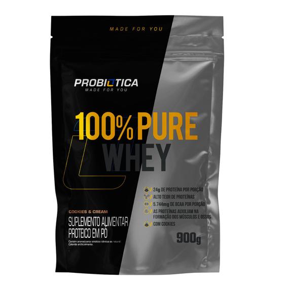 Imagem de 100% Pure Whey 900g refil - Probiótica