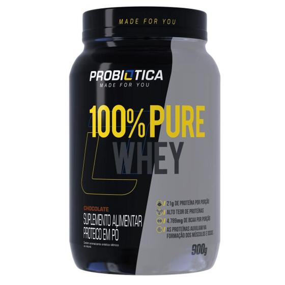 Imagem de 100% Pure Whey pote 900g - Probiotica