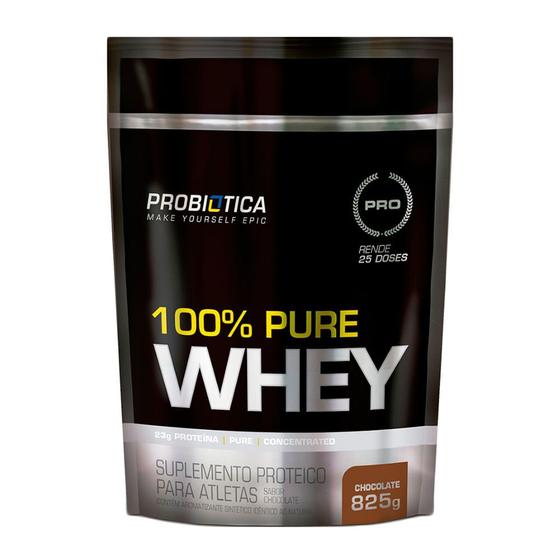 Imagem de 100% Pure Whey Probiótica Chocolate 825g