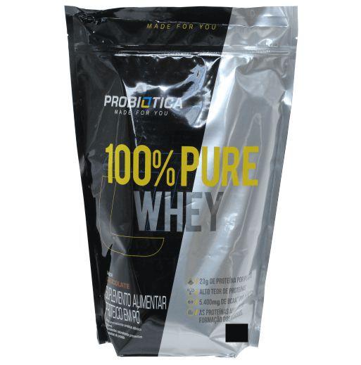100% Pure Whey Proteina Sabor Chocolate Probiotica 825gr Menor preço em 100% Pure Whey Proteina Sabor Chocolate Probiotica 825gr
