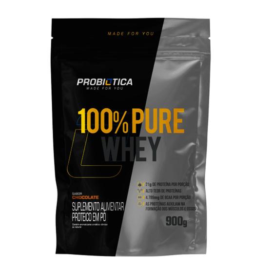 Imagem de 100% pure whey refil probiótica