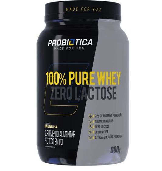 Imagem de 100% Pure Whey Zero Lactose  900 G - Chocolate