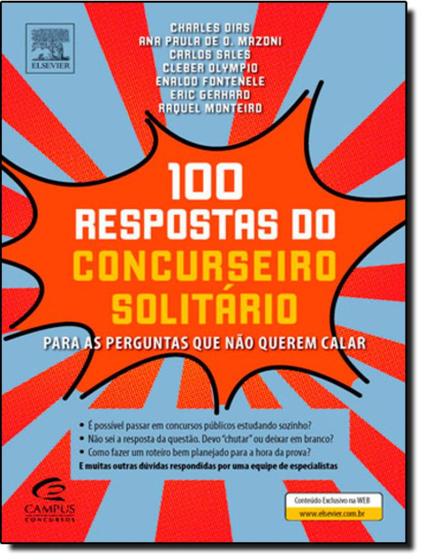 Imagem de 100 Respostas Do Concurseiro Solitario - CAMPUS TECNICO 