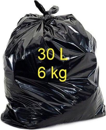 Imagem de 100 Sacos Para Lixo Preto Reforçado 30 Litros