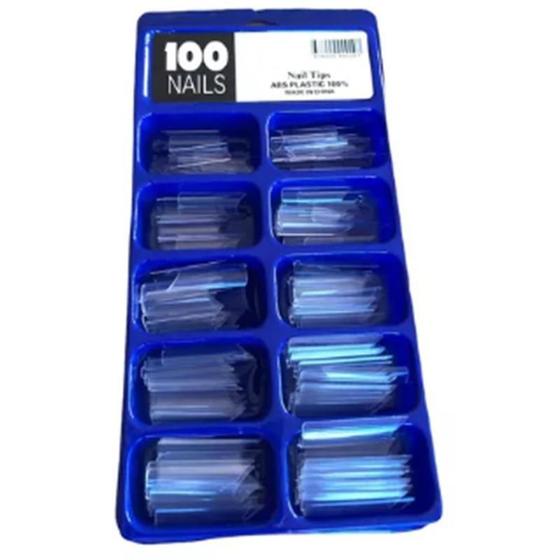 Imagem de 100 Tips Transparente Para Manicure De Unha De Gel