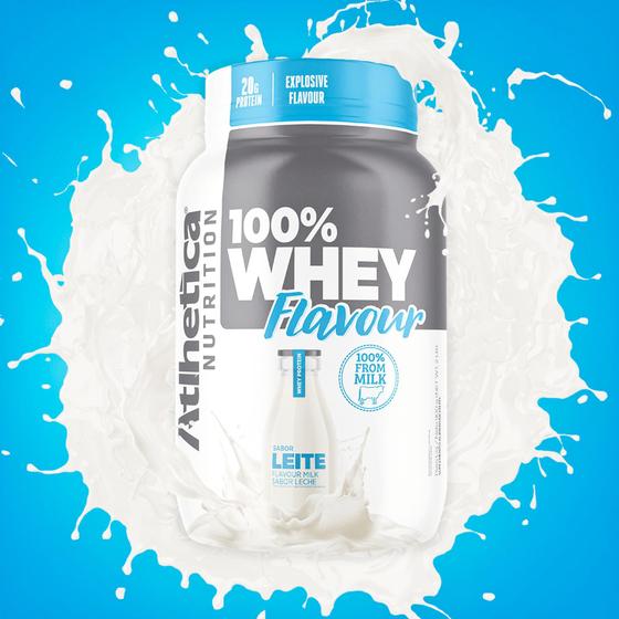 Imagem de 100% WHEY - 900g FLAVOUR - ATLHETICA NUTRITION