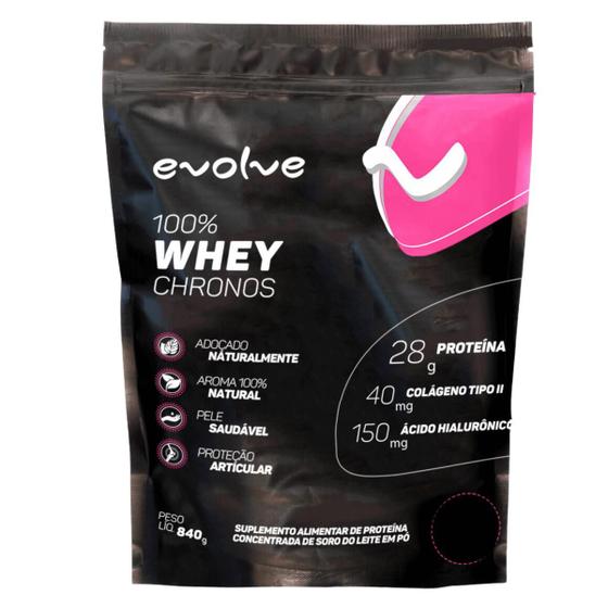 Imagem de 100% Whey concentrado Chronos 840g Evolve
