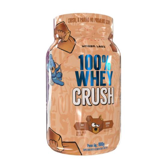 Imagem de 100% Whey Crush Concentrada Dulce De Leche 900G Under Labz