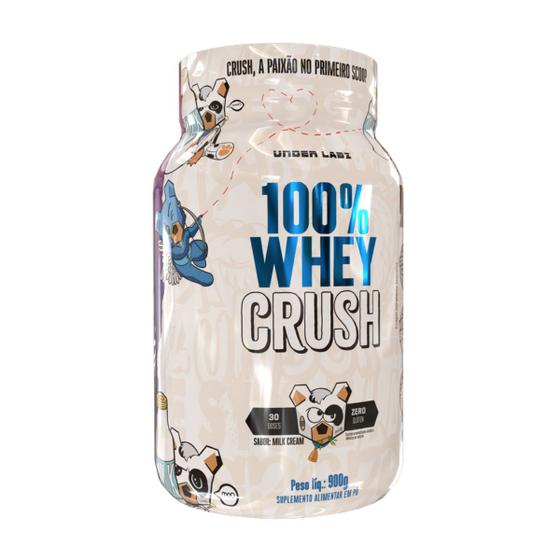 Imagem de 100% Whey Crush Concentrada Milk Cream 900g  Under Labz