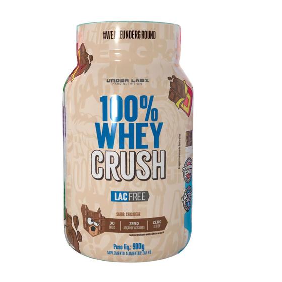 Imagem de 100% Whey Crush LacFree Zero Lactose 900g - Under Labz