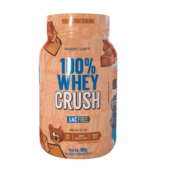 Imagem de 100% Whey Crush LacFree Zero Lactose 900g - Under Labz
