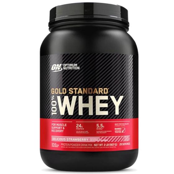 Imagem de 100% Whey Gold Standard 2lbs / 907gr - On - Optimum Iso