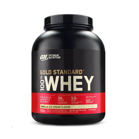 100% Whey Gold Standard 5lbs 2,27kg ON  Optimum Baunilha é boa?