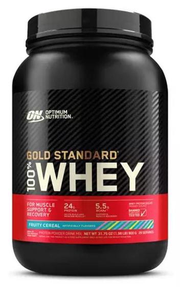 Imagem de 100% Whey Gold Standard Fruity Cereal 900G - Optimum