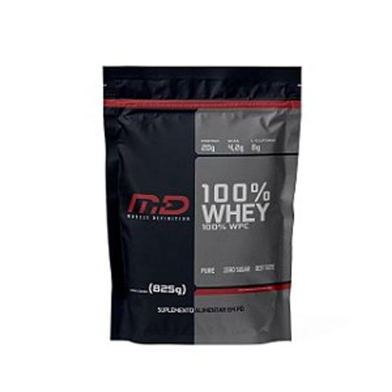 Imagem de 100% whey md refil (837g) muscle definition