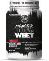 Imagem de 100% whey monster morango 900g