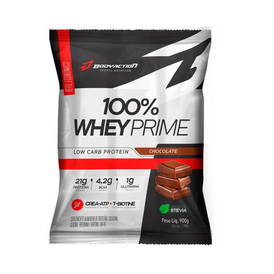 Imagem de 100% Whey Prime Refil 900gr - Body Action