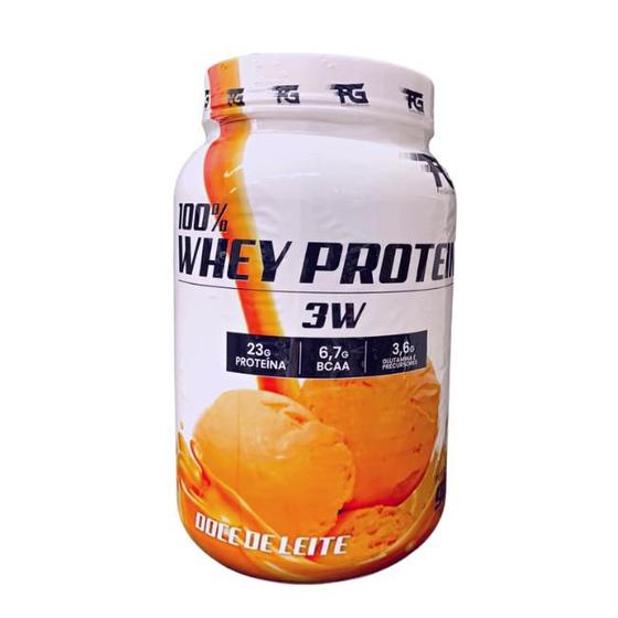 100% Whey Protein 3W 900g Fast Gold Nutrition - Whey Blend - Magazine Luiza