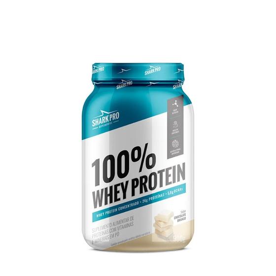 Imagem de 100% Whey Protein 900g Shark Pro   