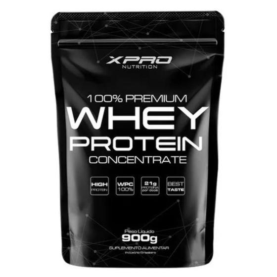 Imagem de 100% Whey Protein Concentrado 900g - X Pro Morango