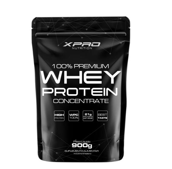 Imagem de 100% Whey Protein Concentrate Premium Baunilha Refil 900G