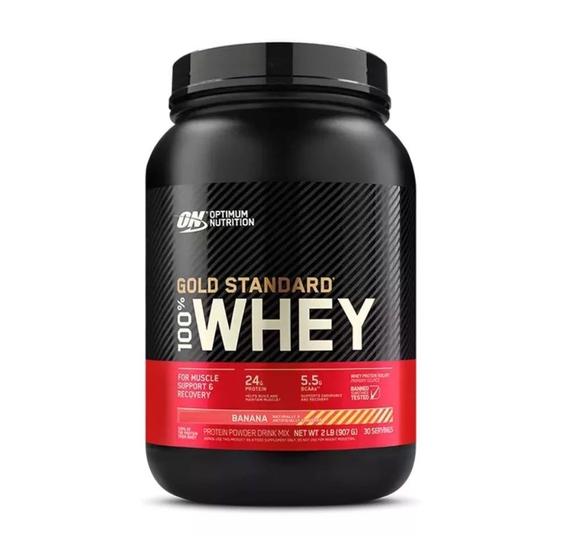 Imagem de 100% Whey Protein Gold Standard (907g) - Banana Cream