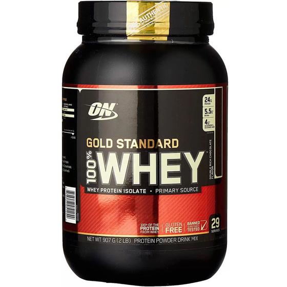Imagem de 100% Whey Protein Gold Standard 907g Optimum Nutrition Chocolate